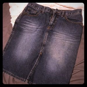 American Eagle jean skirt